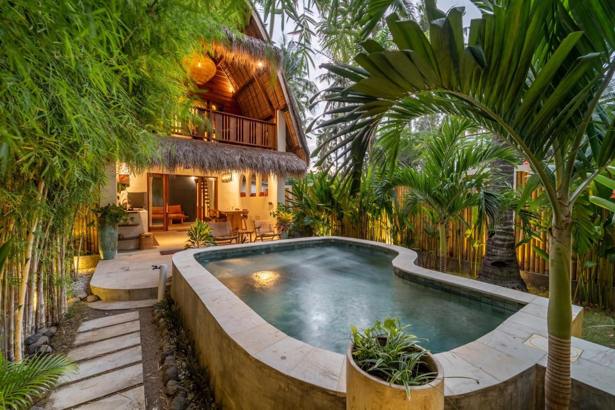 La Villa Loca Gili Air Buitenkant foto