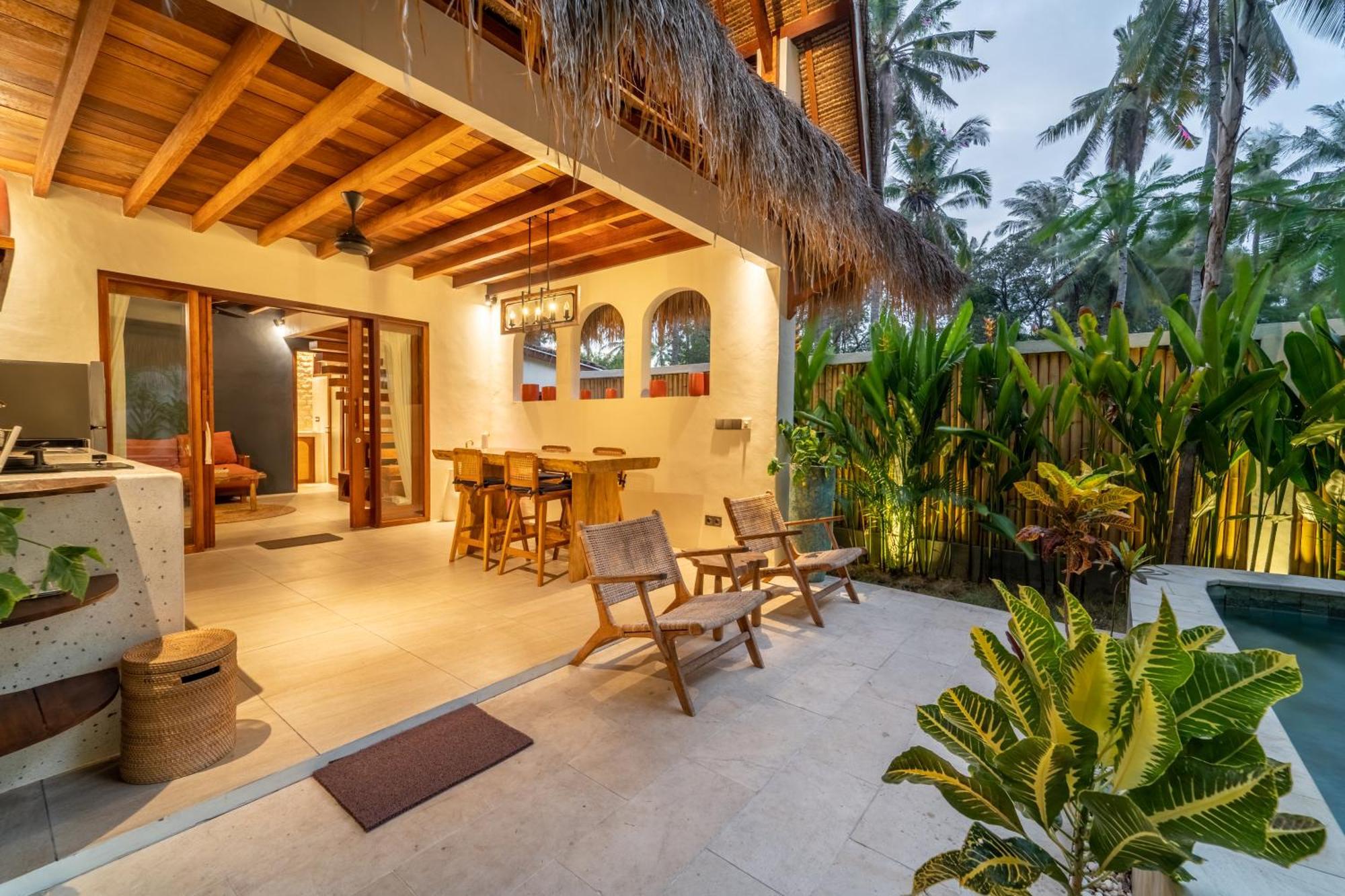 La Villa Loca Gili Air Buitenkant foto
